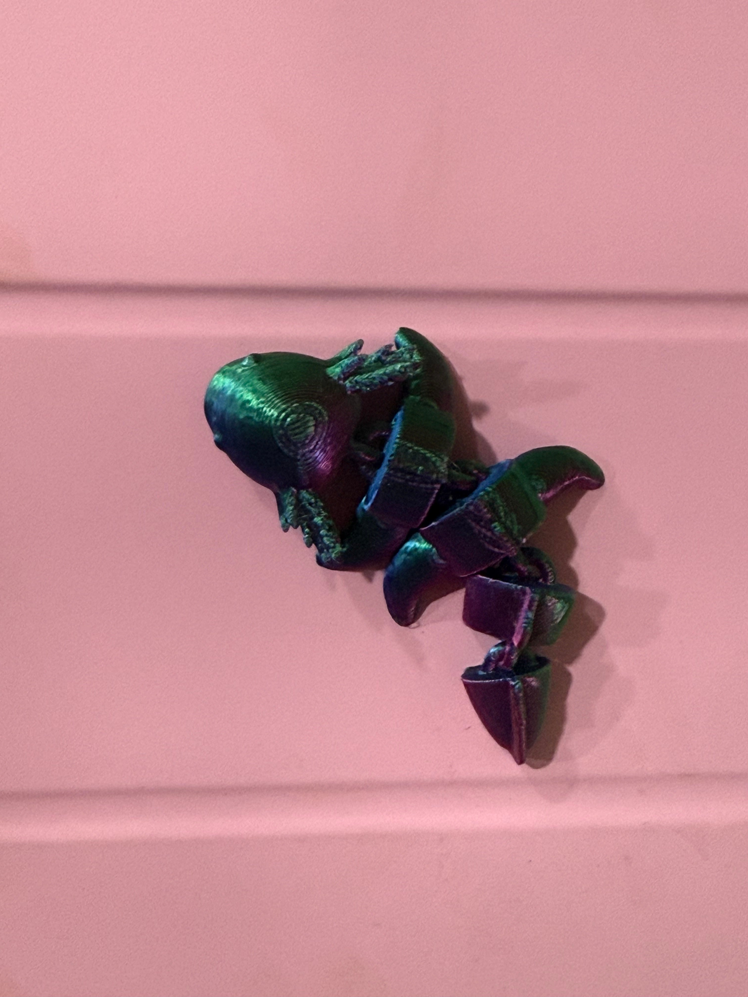 3D Printed Mini Axolotl