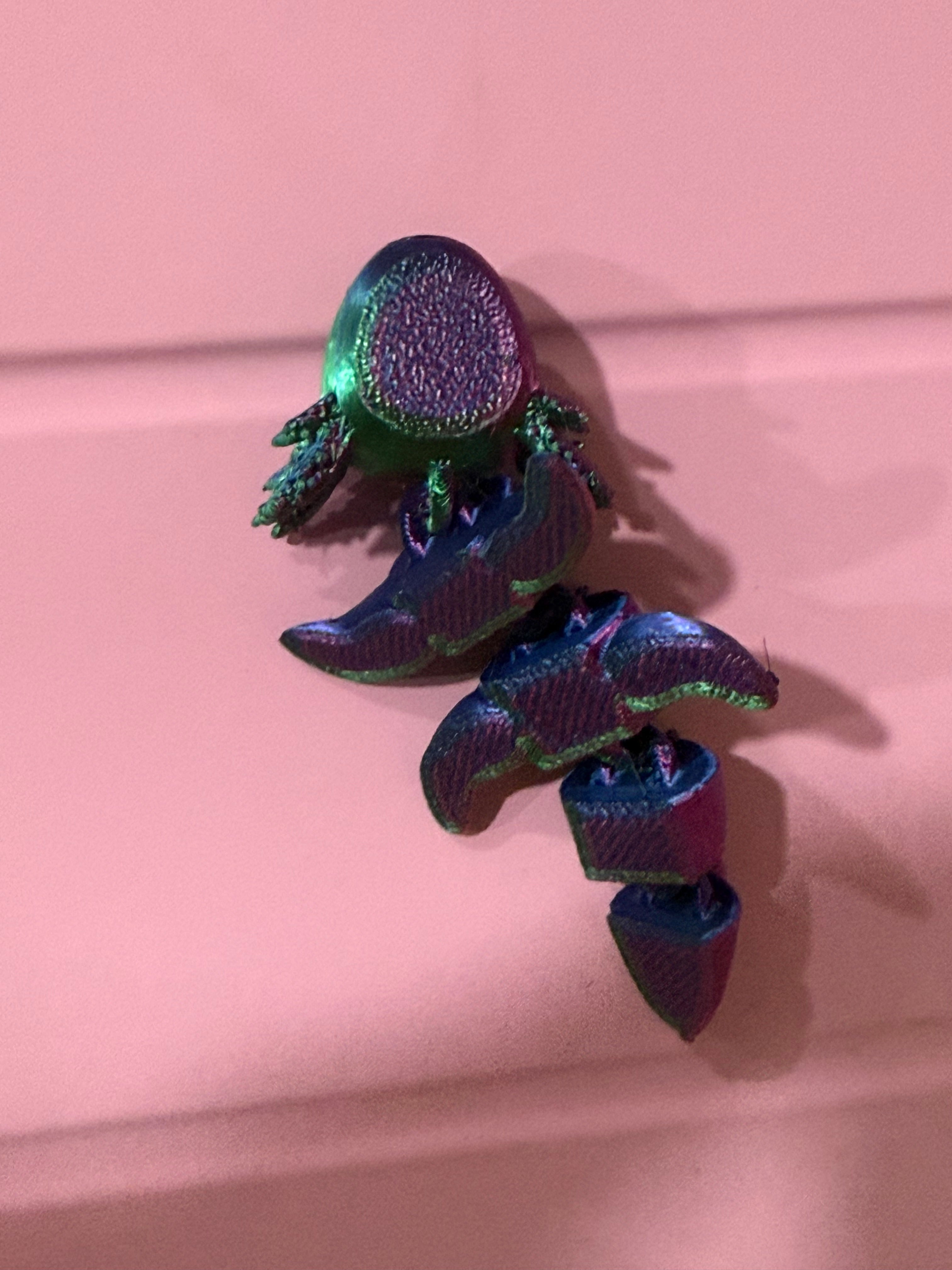 3D Printed Mini Axolotl